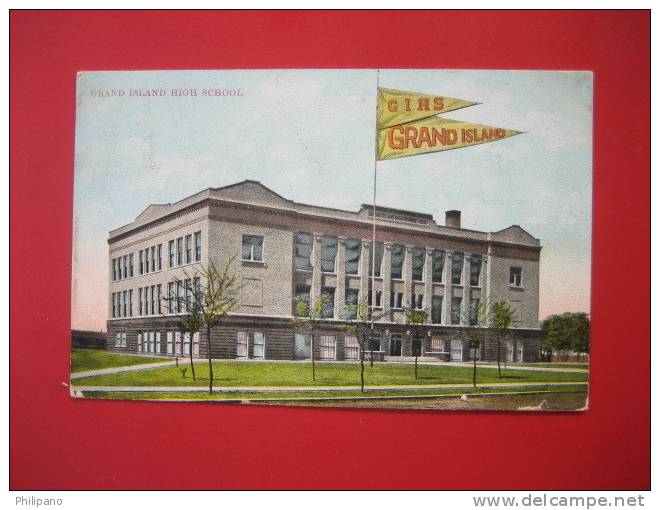 - Nebraska > Grand Island  High School   1910 Cancel   ==   == Ref 273 - Grand Island