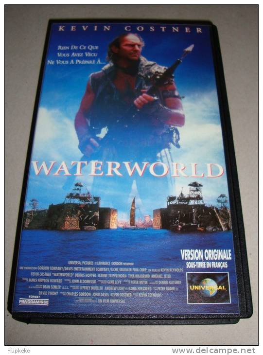 Vhs Pal Waterworld Kevin Reynolds Kevin Costner 1995 Version Originale Sous-titrée Français - Fantascienza E Fanstasy