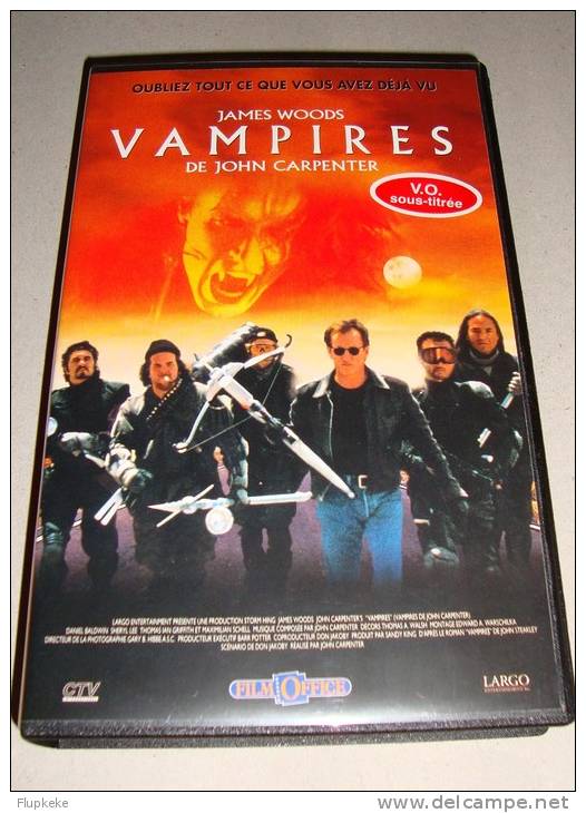 Vhs Pal Vampires John Carpenter 1998 Version Originale Sous-titrée Français - Horror