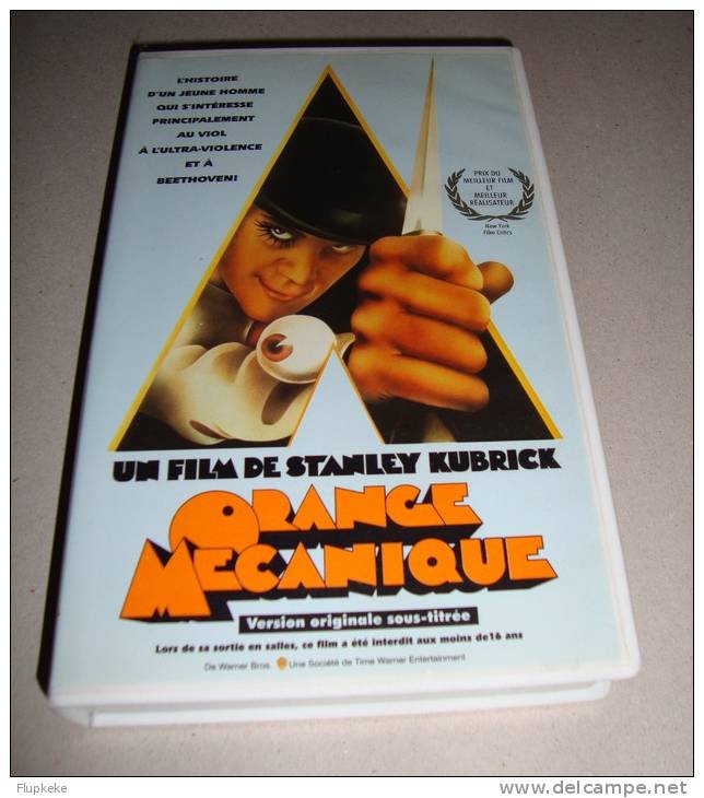 Vhs Pal Orange Mécanique A Clockwork Orange 1971 Stanley Kubrick Version Originale Sous-titrée Français - Sciencefiction En Fantasy