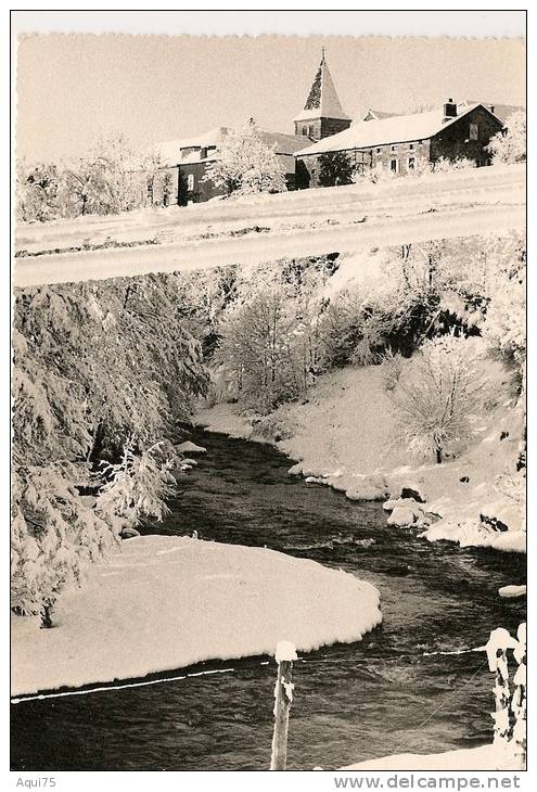 LE CHAMBON-sur-LIGNON    Paysage D'hiver Sous La Neige - Le Chambon-sur-Lignon