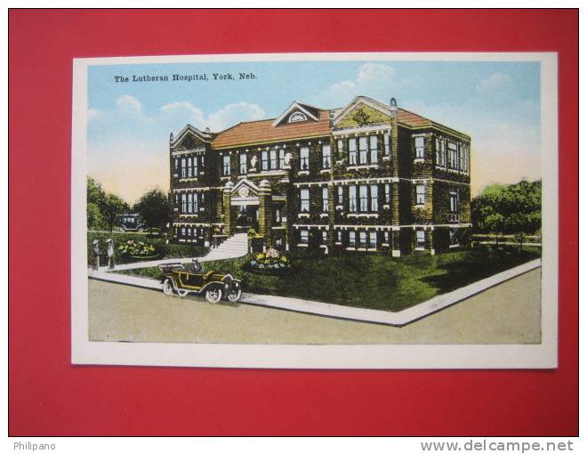 Nebraska > York  The Luthern Hospital Vintage Wb  == Ref 274 - Sonstige & Ohne Zuordnung