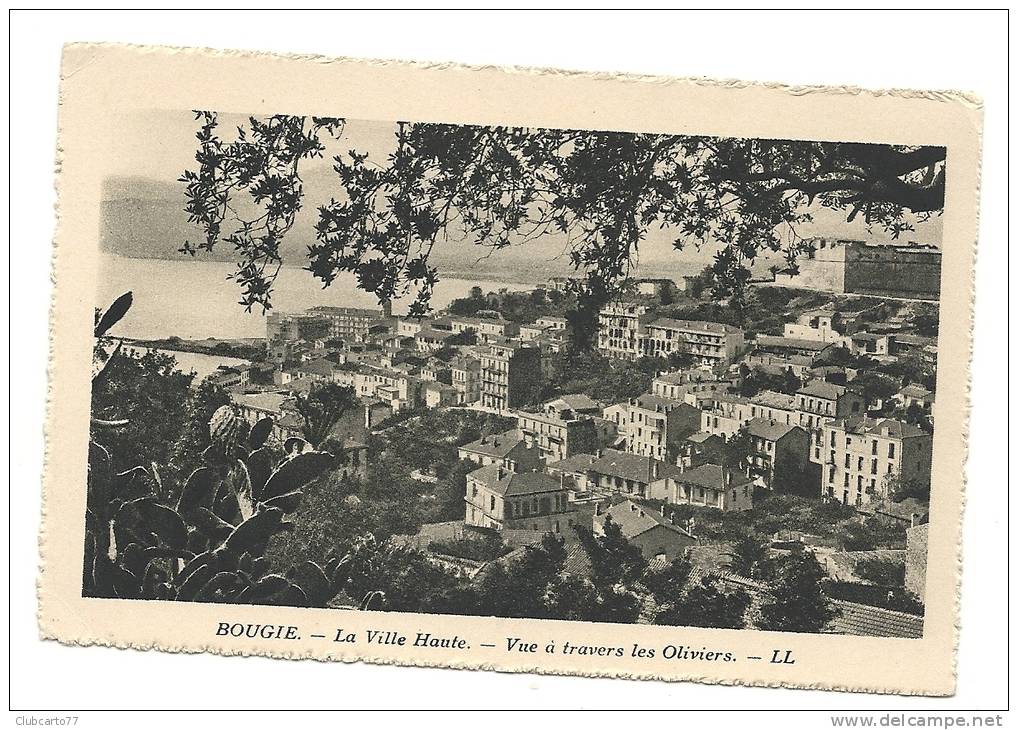 Bejaia Ou Bougie (Algérie) : La Ville Haute Vue Des Oliviers Env 1930. - Bejaia (Bougie)