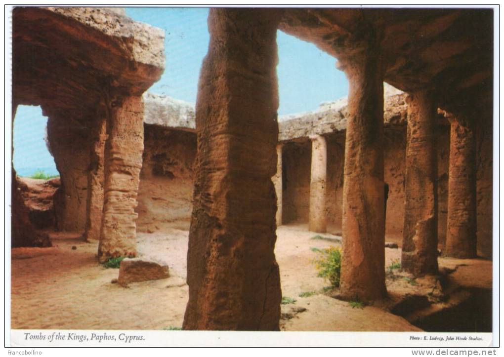 CYPRUS-TOMBS OF THE KINGS, PAPHOS (PUBL. JOHN HINDE) - Chypre