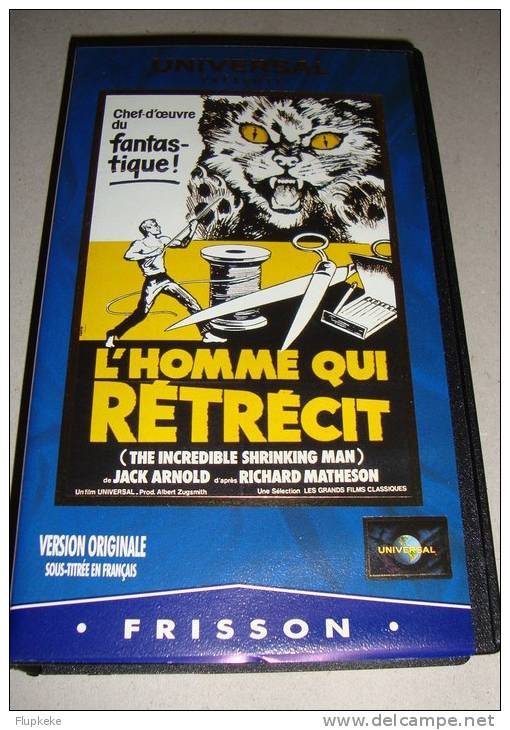 Vhs Pal L´Homme Qui Rétrécit The Incredible Shrinking Man Jack Arnold 1957 Version Originale Sous-titrée Français - Sciencefiction En Fantasy