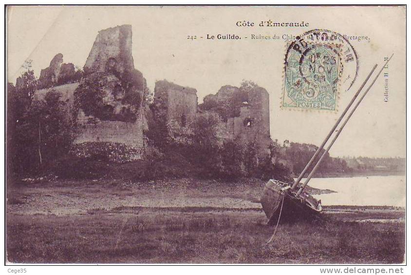 22 Le Guildo - Ruines Du Château De Gilles De Bretagne - Saint-Cast-le-Guildo