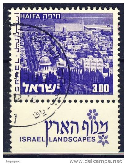 #Israel 1979. Haifa. Michel 537y. Cancelled(o) - Gebraucht (mit Tabs)