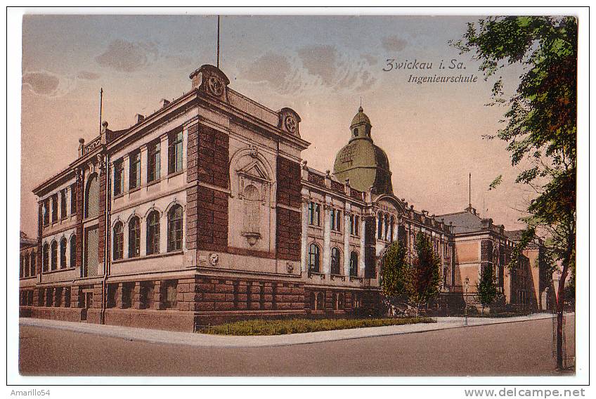 RAR Zwickau - Ingenieurschule 1920 ! - Zwickau