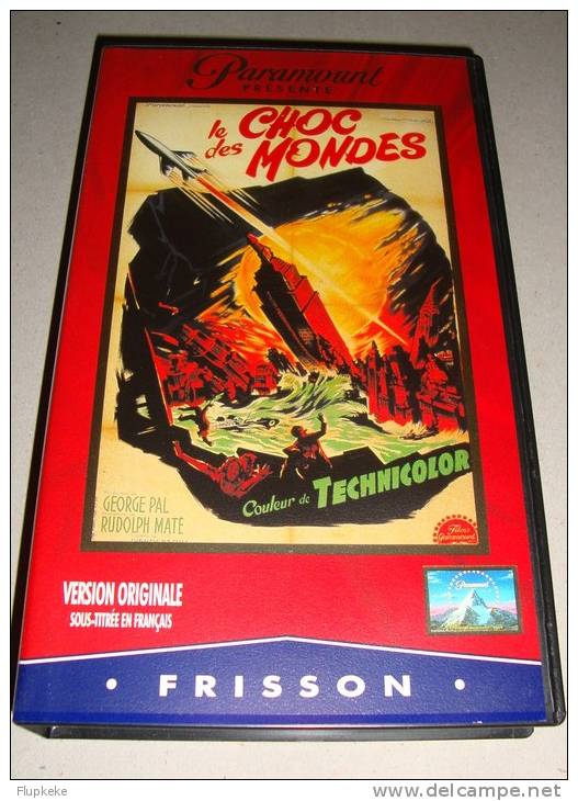 Vhs Pal Le Choc Des Mondes When Worlds Collide Rudolph Maté 1951 Version Originale Sous-titrée Français - Fantascienza E Fanstasy