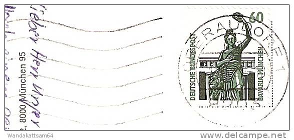 AK 8019 Oberaudorf / Obb. Mit Kaisergebirge 8203 OBERAUDORF 1 Ma Nach Sinsheim Mit 1 X 60 PF DEUTSCHE BUNDESPOST - Rosenheim