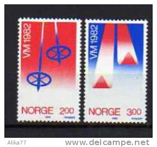 NORVEGE      Neuf **     Y. Et T.  N° 809 / 810     Cote:  2,00 Euros - Neufs