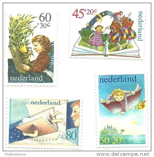 1980 - Olanda 1141/44 Pro Infanzia   ----- - Unused Stamps