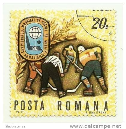 1970 - Romania 2513 Mondiali Di Hockey C834     ------ - Hockey (sur Glace)