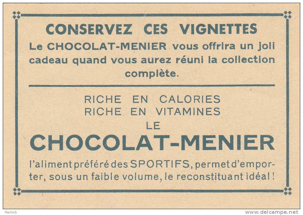 CHROMO  Image Chocolat MENIER  BRUXELLES  Maison Du Roi   N° 70 - Menier