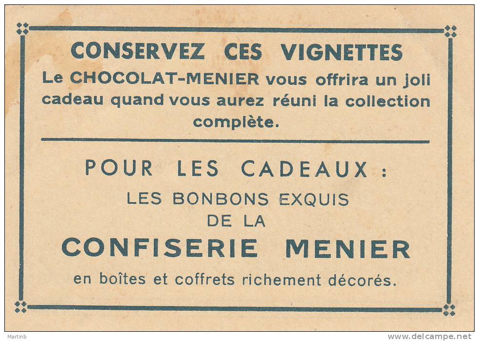 CHROMO  Image Chocolat MENIER   GAND  Chateau Des Comtes N° 65 - Menier