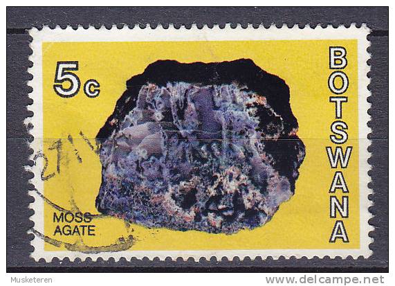 Botswana 1974 Mi. 118     5 C Mineralie Moosachat - Botswana (1966-...)