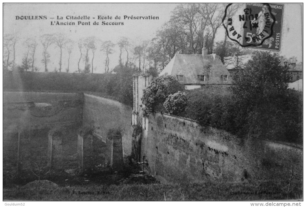 La Citadelle, école De Préservation, L´ancien Pont De Secours - Doullens