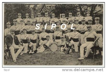 Photo De Groupe D Une  Société De Gymnastique Alsacienne En 1906 NON Voyagé - Gymnastiek