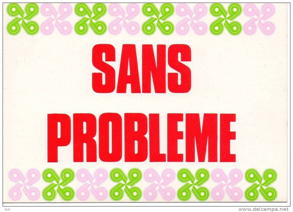 Série Shopping N°84-SANS PROBLEME-cartes Publistar- - Other & Unclassified