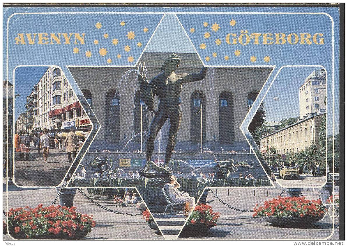 AVENYN GOTEBORG  - D.E.T. CARD D-54 -  TO USA - Souvenir De...