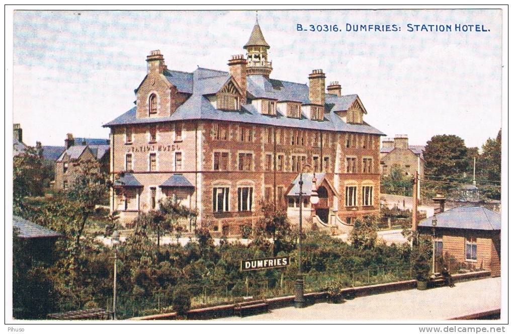 UK1197   DUMFRIES : Station Hotel - Dumfriesshire