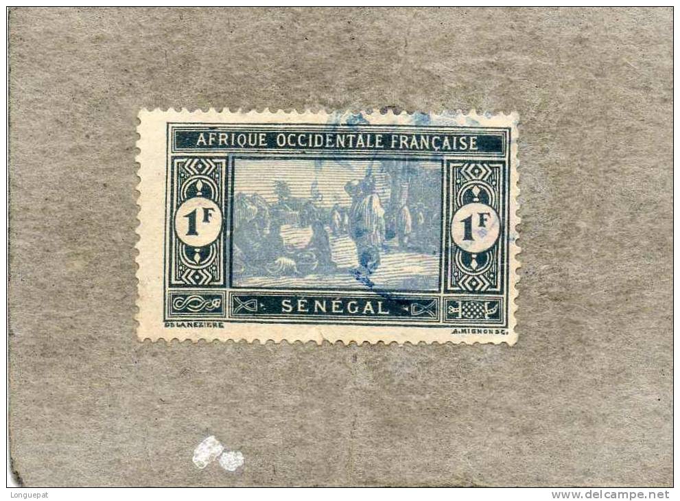 SENEGAL : Marché Indigène : Vendeuses - Femmes - - Used Stamps