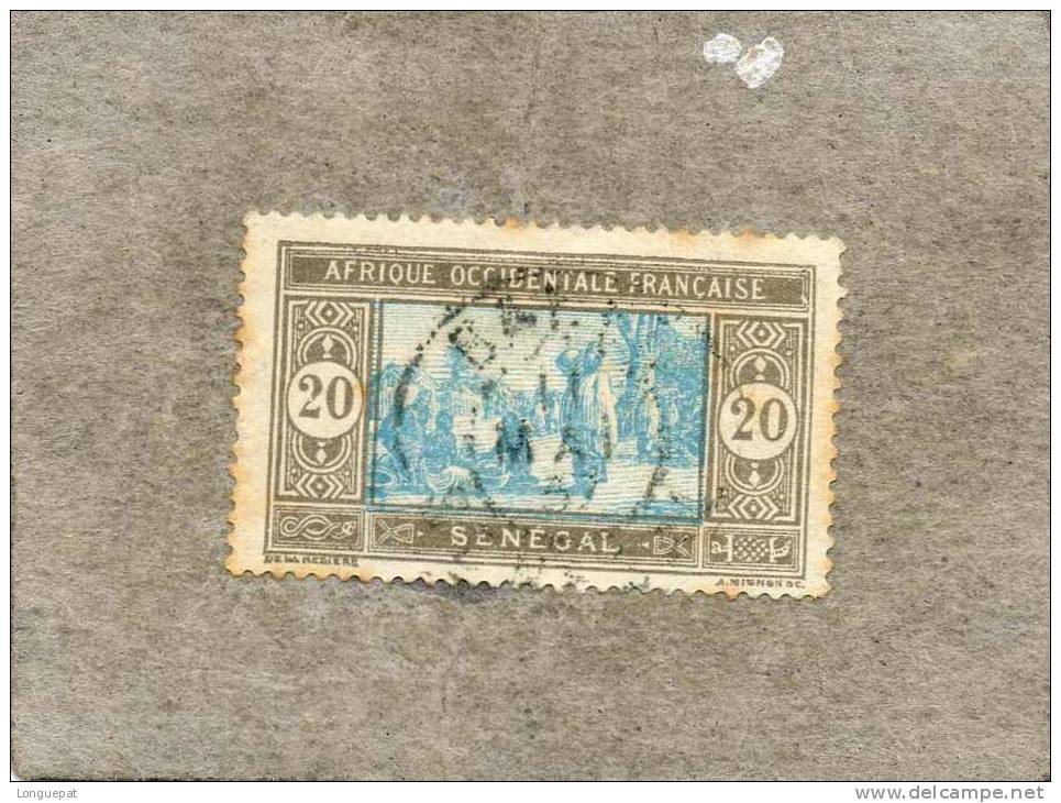 SENEGAL : Marché Indigène : Vendeuses - Femmes - - Used Stamps