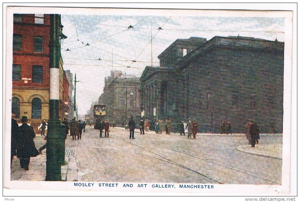 UK1210   MANCHESTER : Mosley Street And Art Gallery - Manchester