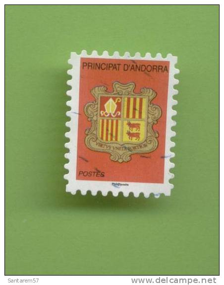 Andorre 2007 Oblitéré Used Stamp PRINCIPAT D'ANDORRA Blason WNS N° XD006.07 - Gebraucht