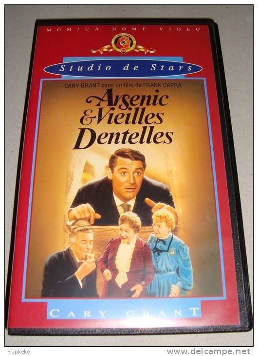 Vhs Pal Arsenic Et Vieilles Dentelles Arsenic And Old Lace Frank Capra 1944 Version Originale Sous-titrée Français - Kinder & Familie