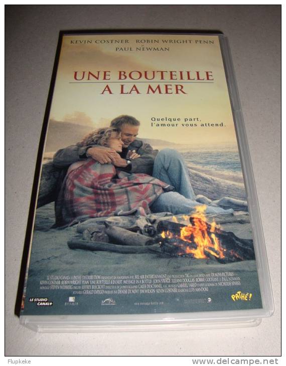 Vhs Pal Une Bouteille à La Mer Message In A Bottle Luis Mandoki 1999 Version Française - Romantiek