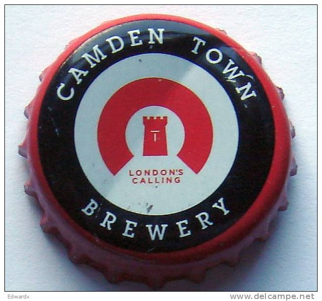 Camden Town Brewery London Red Beer Bottle Top Crown Cap Kronkorken Capsule Tappi Chapa - Bière