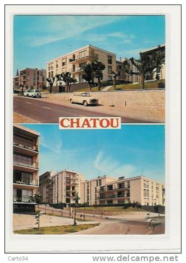 78  CHATOU RESIDENCE ST DENIS ET GILLES MALLET Voiture 4L Austine - Chatou