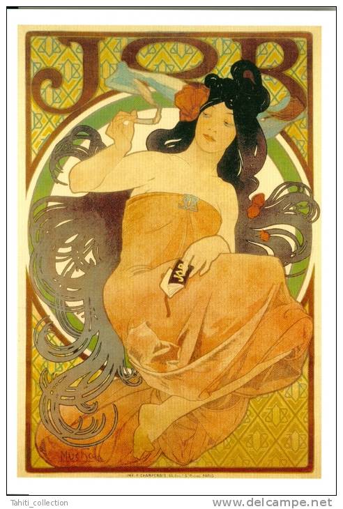 ALPHONSE MUCHA - JOB 1897 - Mucha, Alphonse