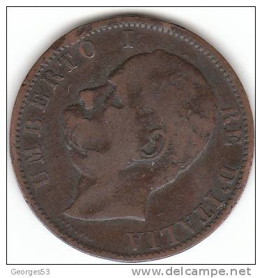 PIECE 10 CENTESIMI   1894   UMBERTO I  RE D'ITALIA - 1878-1900 : Umberto I.