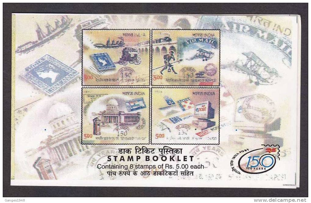 2005  India Post 150 Years Anti Smoking Stamp Booklet # 22446 - Ungebraucht