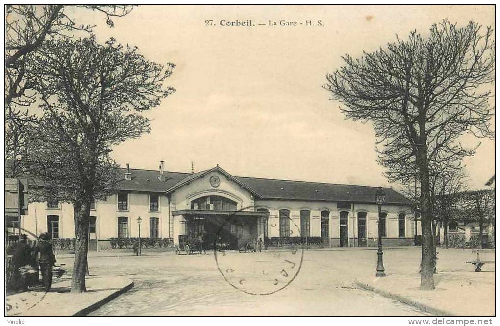 Essonne-réf D 91-41 : Corbeil La Gare - Corbeil Essonnes