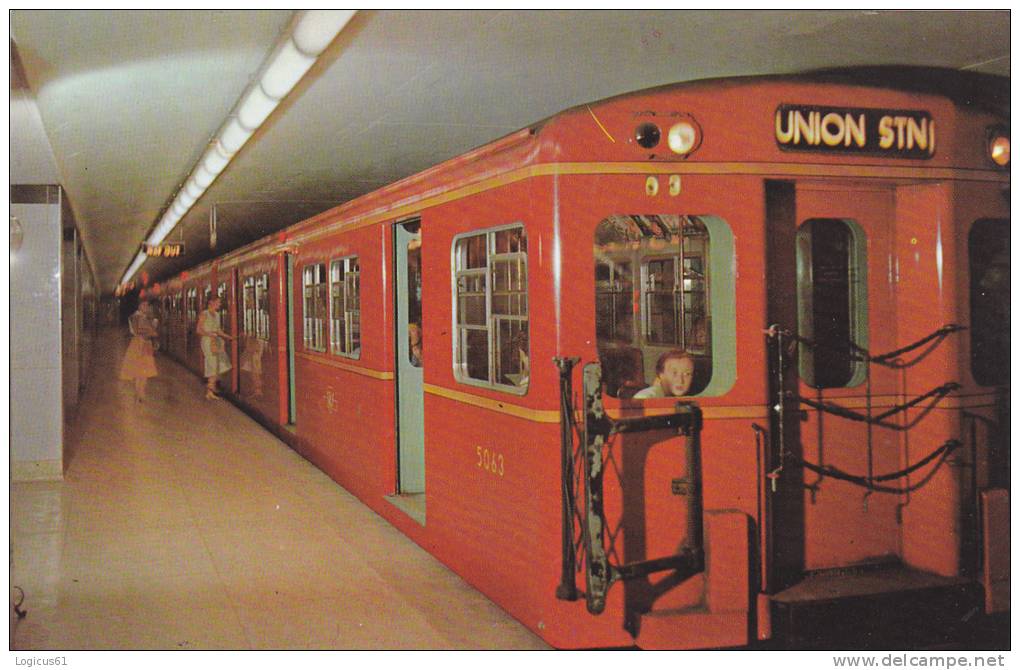 The Subway Metro Toronto ,Ontario , Canada ,  Postcard Unused - Subway