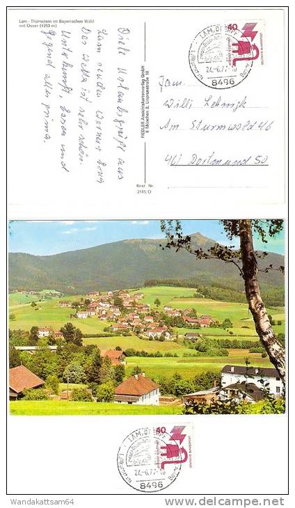 AK Lam - Thürnstein Im Bayerischen Wald Mit Osser (1293 M) 24. 6.77-16 8496 LAM, OBERPF - Luftkurort Im Bayer. Wald - - Cham