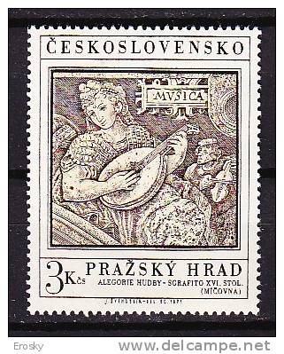 L3547 - TCHECOSLOVAQUIE Yv N°1850 ** ART - Unused Stamps
