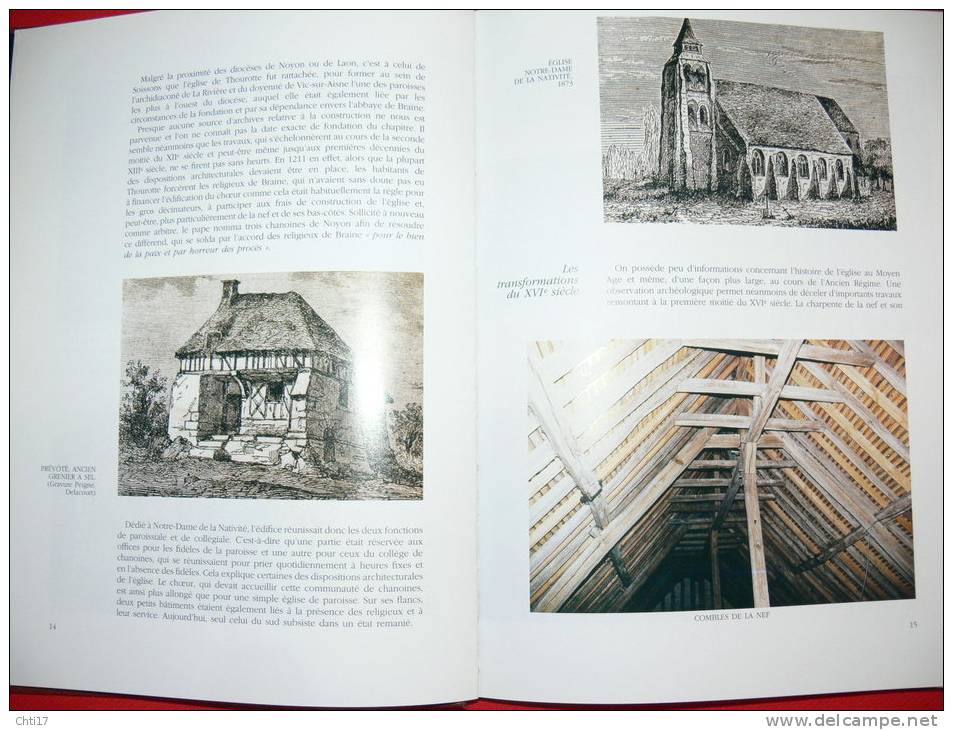 THOUROTTE / ARDT COMPIEGNE  NOTRE DAME DE LA NATIVITE EDIT MAURY  EN 1998 - Picardie - Nord-Pas-de-Calais