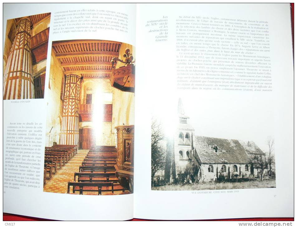 THOUROTTE / ARDT COMPIEGNE  NOTRE DAME DE LA NATIVITE EDIT MAURY  EN 1998 - Picardie - Nord-Pas-de-Calais