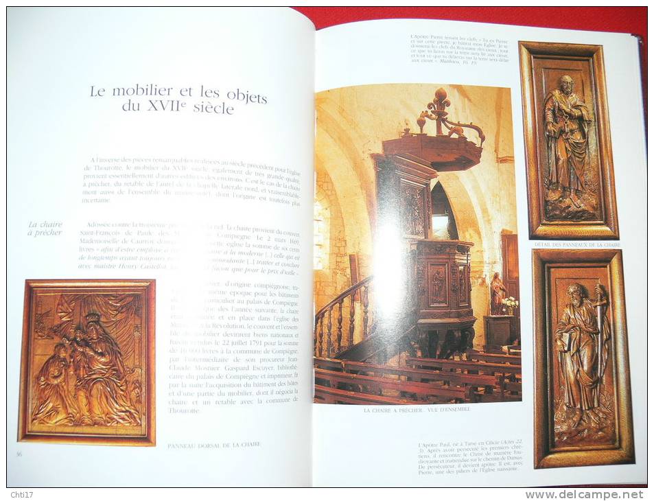 THOUROTTE / ARDT COMPIEGNE  NOTRE DAME DE LA NATIVITE EDIT MAURY  EN 1998