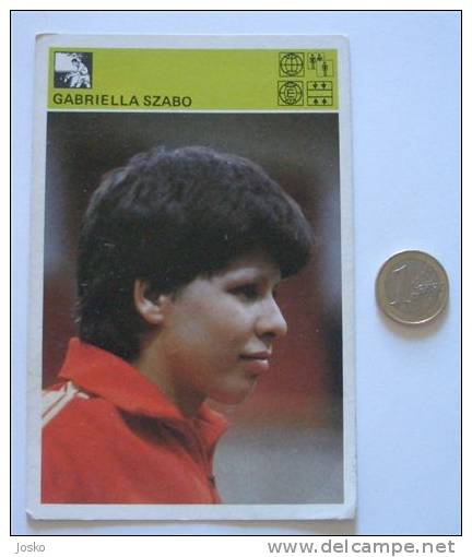 TABLE TENNIS Gabriella Szabo Hungary ( Yugoslavia Vintage Svijet Sporta ) Tennis De Table Tenis De Mesa Tischtennis - Tischtennis