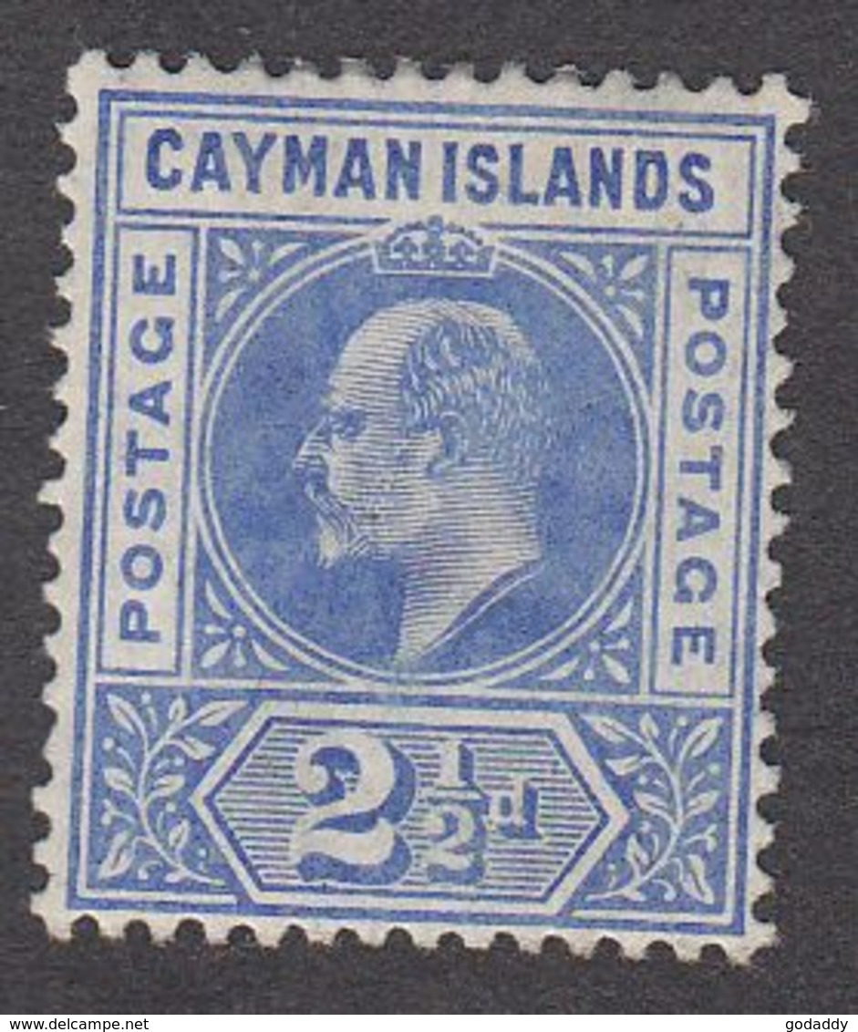 Cayman Islands 1905 K.Edward VII 21/2d  SG 10   MH - Cayman (Isole)