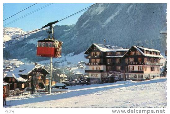 N°14517 -cpsm Morzine -le Téléphérique- - Sports D'hiver