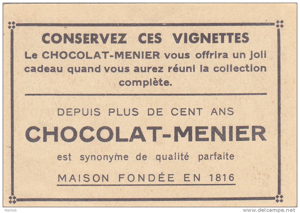 CHROMO  Image Chocolat MENIER  SUEDE  VASTERGOTLAND  L' Eglise   N° 496 - Menier