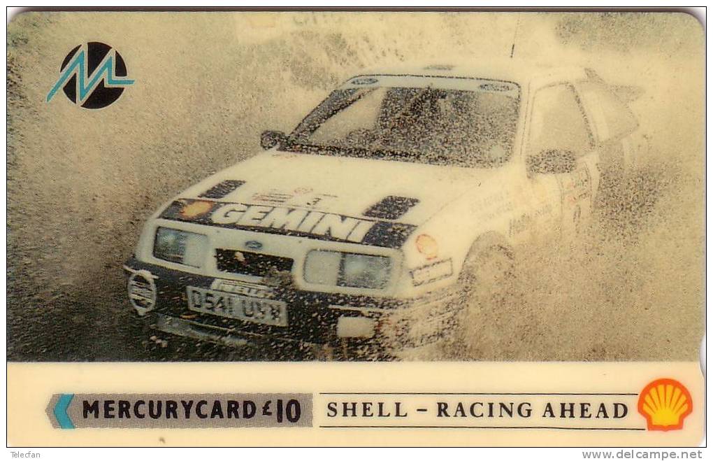 GB MERCURY SHELL RALLY 10£ FORD COSWORTH   UT - Olie