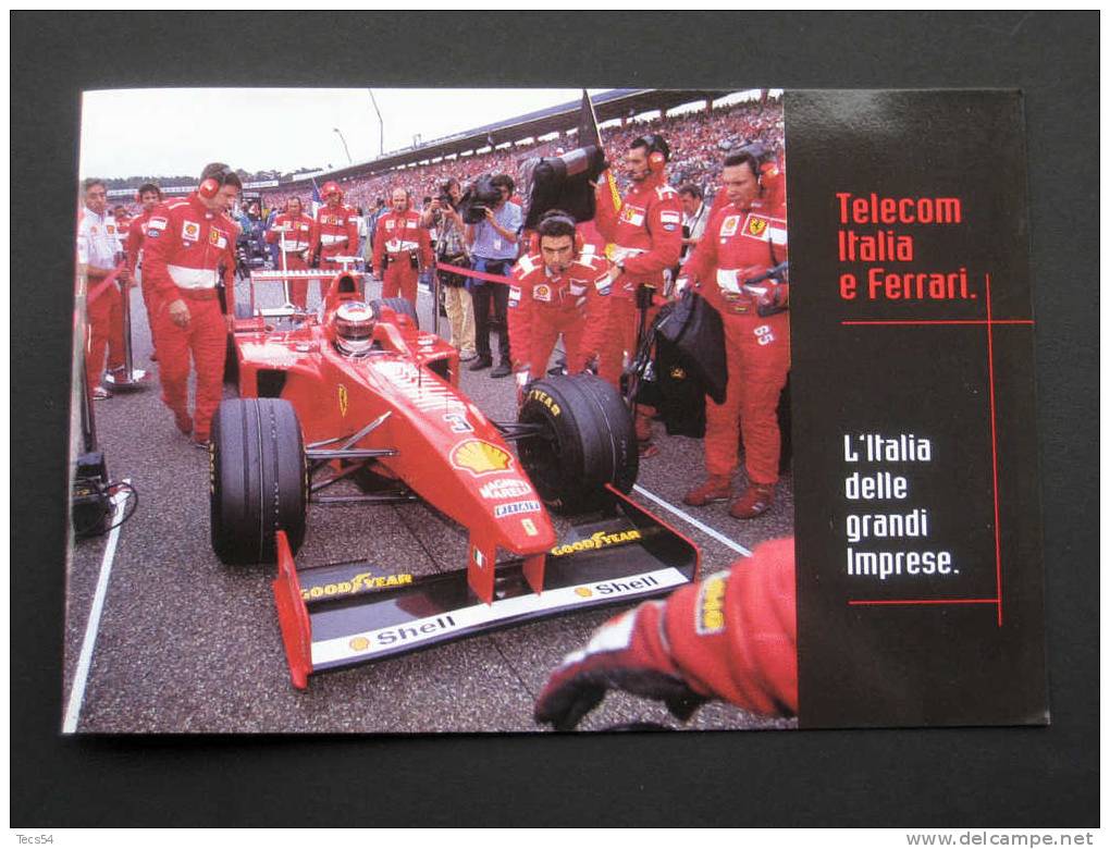 OCCASIONE FOLDER  C&C C 3000/02FU1 - FERRARI - VUOTO SENZA SCHEDA/E PERFETTO - Publiques Publicitaires