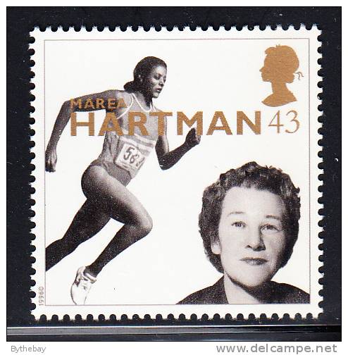 Great Britain Scott #1697 MNH 43p Marea Hartman - Unused Stamps